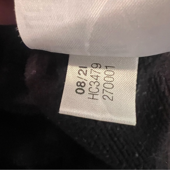 Adidas M Internal OH Pullover Hoodie Men’s size L Black Sweatshirt - HC3479 - Picture 6 of 6